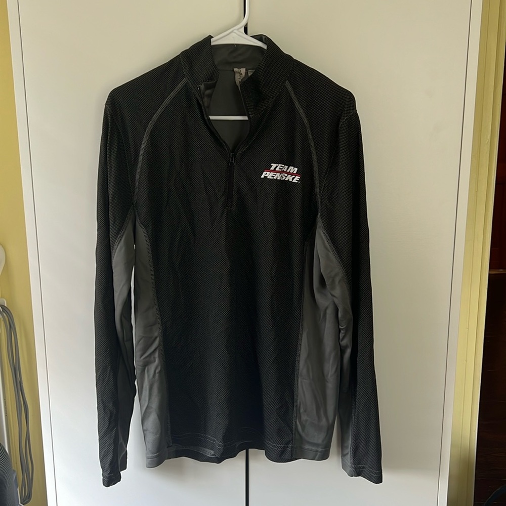 Mens Clique brand “Team Penske” quarter zip